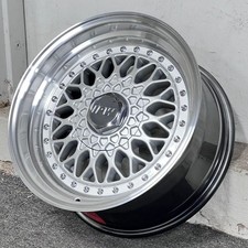 Rs Style 16x7.5 15 Wheels Rims Big Lip Deep Dish Aggressive Fitment 4x4.5 4x100