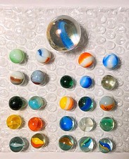 Vintage Marbles Mixed Lot of 25  50 