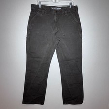 Brown Carhartt Rugged Flex Relaxed Fit Double Knee Carpenter Pants Sz 36x30