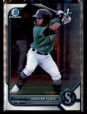2022 Bowman #BCP-118 Jonatan Clase Chrome Prospects