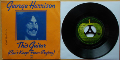 George HARRISON This Guitar (Can`t Keep From Crying) 2C010-06041 - France Press