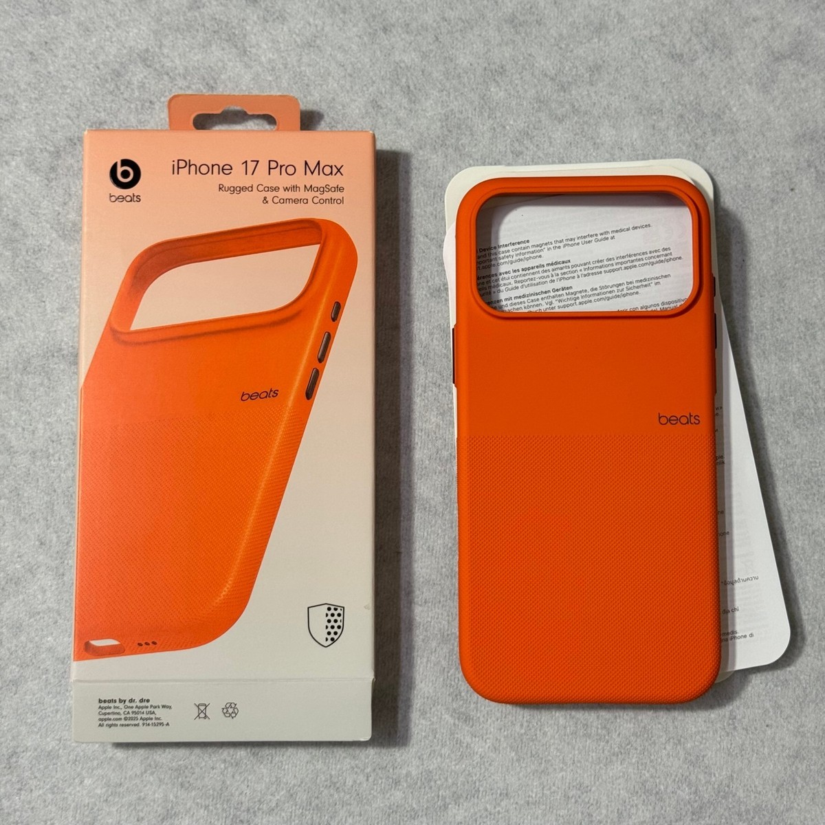 Beats Rugged Case With MagSafe For iPhone 17 17 Pro Max / 17 Pro +
