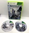Assassin's Creed III 3 Microsoft Xbox 360 2012 - No Manual - TESTED SHIPS FAST