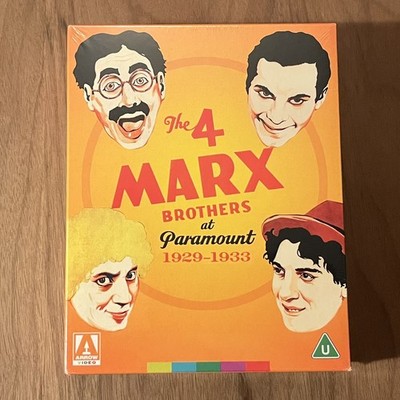 The 4 Marx Brothers at Paramount 1929-1933 [Blu-ray Box Set] Arrow