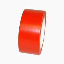 JVCC Colored Vinyl Tape (V-36): 2 in. (48mm actual) x 36 yds. (Red)
