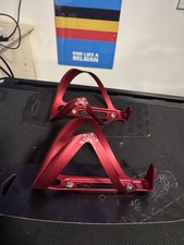 Supacaz Fly  Ano Aluminium Water Bottle Cage - Red - *BNIB* RRP £19.99