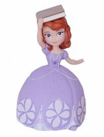 Bullyland 12931 - Spielfigur, Walt Disney Sofia Die Erste, Sofia Mit Buch, Ca. 6