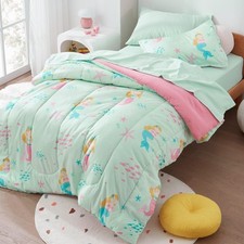 Kids Twin Bedding Comforter Set - Super Cute  Soft Kids Bedding Bed in a Bag...