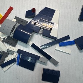 Lego Creator: BLUE POWER JET - Set 31039 - 90%  Complete & Instruction Manual