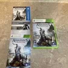 Assassin's Creed 3 GameStop Edition Xbox 360 - Complete Great Condition Discs