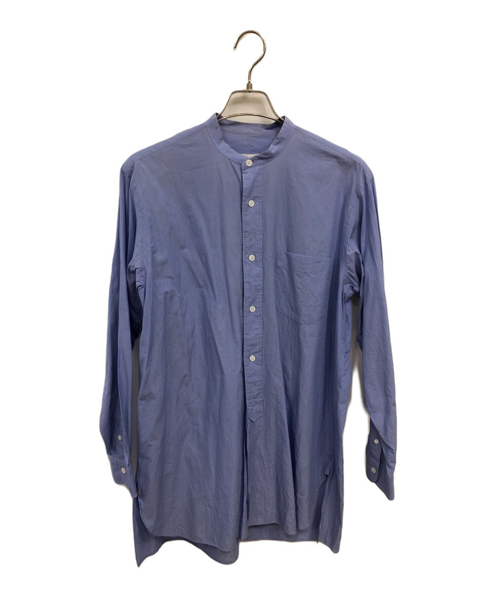 COMOLI COTTON BAND COLLAR SHIRT Size: 2 Saxophone Men T01-02002 | eBay