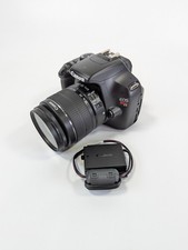 Canon EOS Rebel T3 Digital SLR Camera w/18-55mm Lens DC Coupler - No Battery