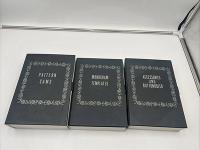 #ad #ad Vintage Sears Kenmore Monogrammer Buttonholer amp; Accessories Pattern Cam Sets $42.50