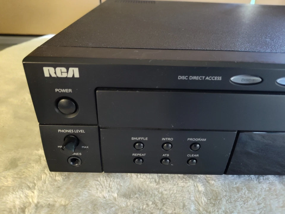 RCA 5 Disc CD Changer Model: RP-8075RS Tested✓ - Image 2 of 4