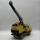 Vintage Tonka Mighty Mobile Crane MR-970 Pressed Steel Toy Yellow 25 Inch