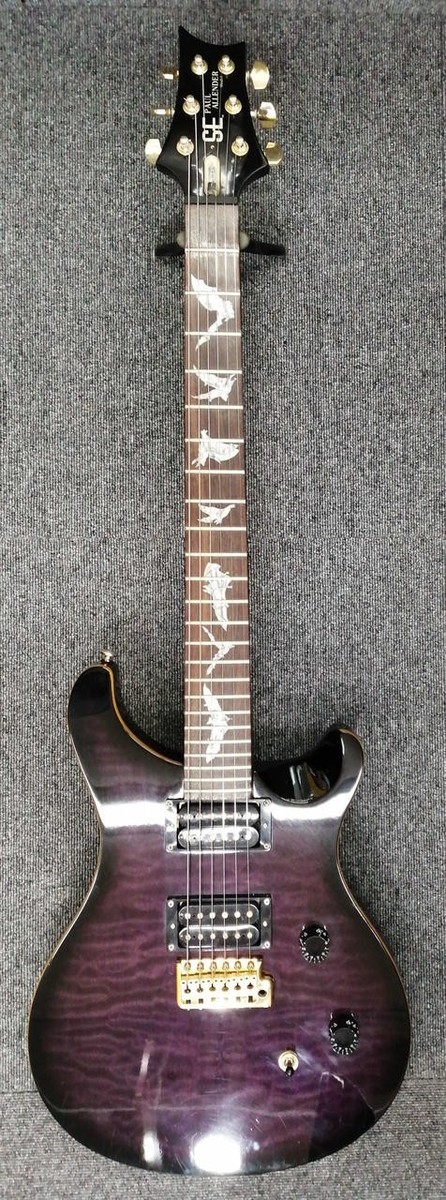 PRS SE Paul Allender model 近県配送します PRS SE Paul Allender Purple Burst 2008 – Chicago Music Exchange