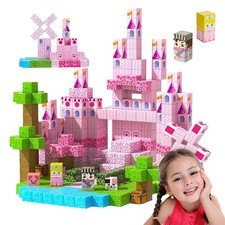 100 Magnet Bausteine STEM Konstruktionsspielzeug Lernspiel Geschenk für Kinder