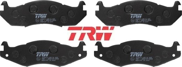TRW GDB1207 Bremsbelagsatz FüR Scheibenbremse Bremsbelagsatz BremsbeläGe-image