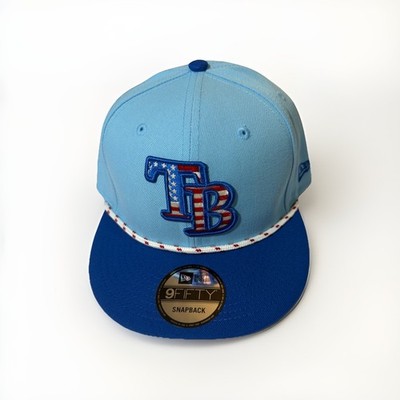 New Era Tampa Bay Devil Rays 9FIFTY Independence Day 4th Of July Snapback Hat