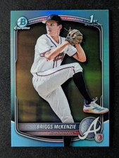 2025 Bowman Draft BRIGGS MCKENZIE 1st RC Chrome Sky Blue Refractor #BDC-81