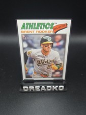 2026 Topps Heritage #103 Brent Rooker Athletics