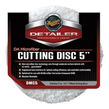 Meguiar’s DFP6 DA Microfiber 5" Cutting Disc for Car/Auto Detailing - 2 Pack