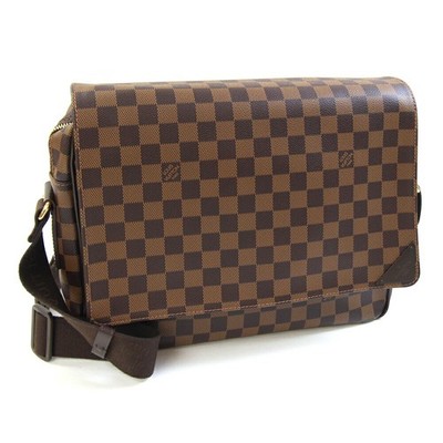 Pre-owned Louis Vuitton Damier Shelton MM Shoulder Bag N41149