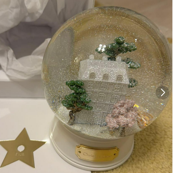 Christian Dior Snow Globe 2026 Limited Edition Maison House Cherry