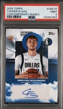 2025 TOPPS CONTEMPORARY MARKS AUTO #CM-CF COOPER FLAGG ROOKIE RC PSA 9