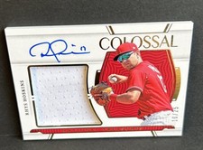 2022 National Treasures Rhys Hoskins Colossal Material Signature Gold 16/25 