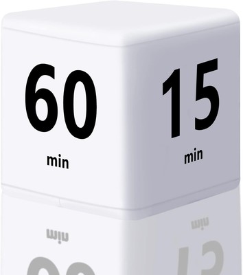 Cube Timer, Time Management and Countdown 15-20-30-60 Min（ Pro） 