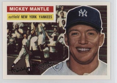 1996 Topps Redemption Sweepstakes /2500 Mickey Mantle #1956 HOF 04at