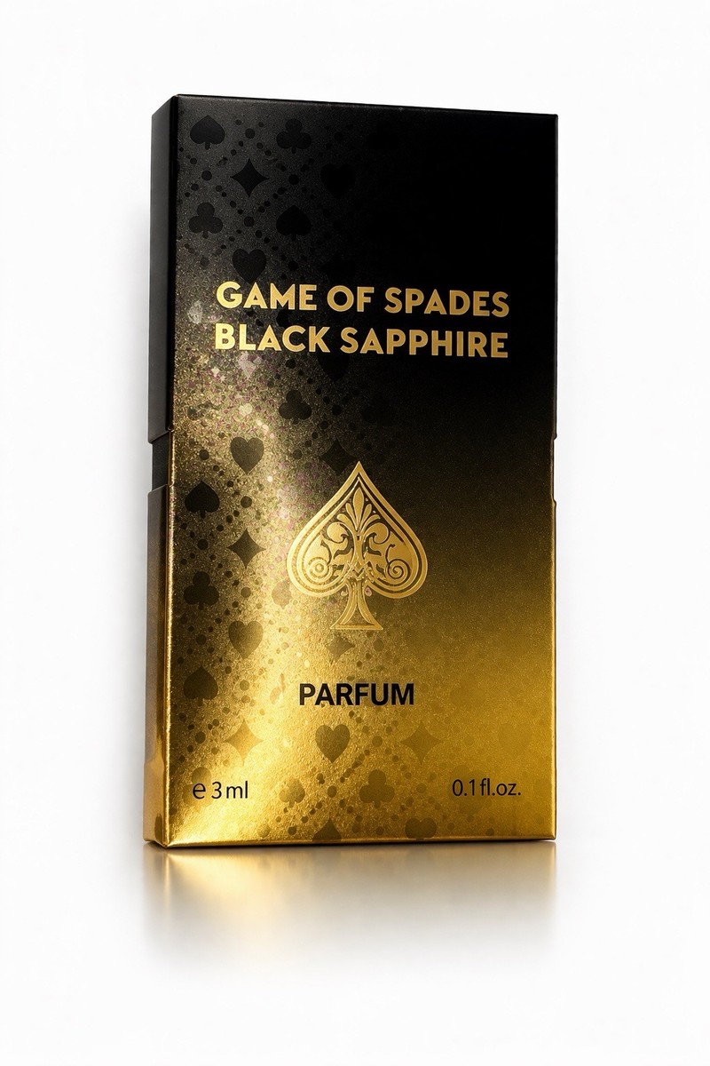 Game of Spades Black Sapphire by Jo Milano Paris Parfum Vial 0.1