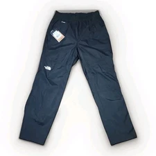 The North Face Antora Rain Pants Men's Size Medium Black DryVent Relaxed Fit