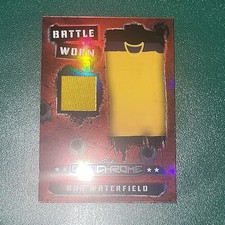 Leaf Opti-Chrome 2026 Battle Worn Bob Whitfield Atlanta Falcons BW-6 #4/4