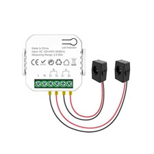 Tuya Wifi   Meter with Current Transformer Clamp 2 Channel 80A  Meter5490