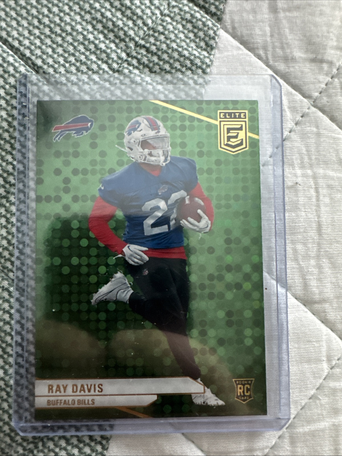 2024 Panini Donruss Elite - Rookies #154 Ray Davis /999 (RC)