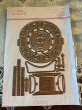 Spellbinders Pop Up VIGNETTE ALARM CLOCK APG Die of the Month Nov 2022 Dies