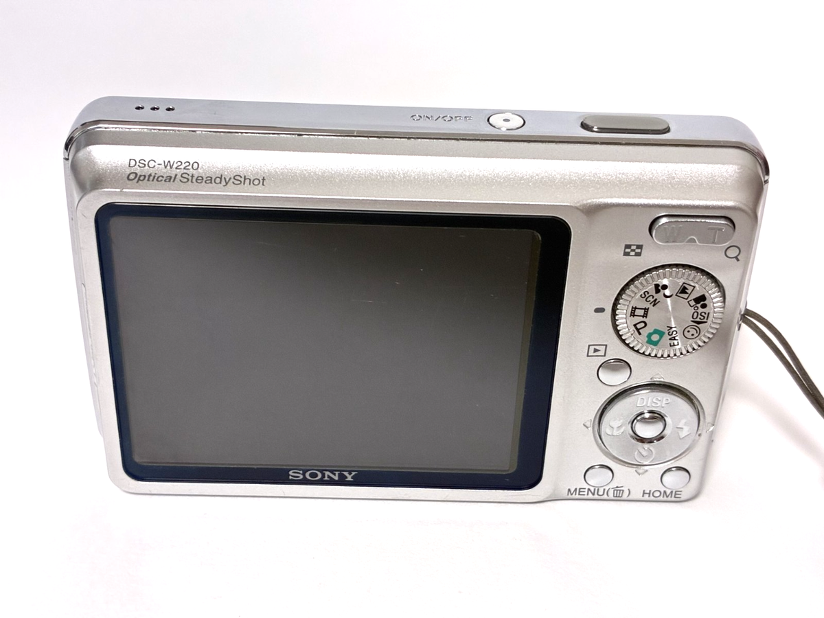 美品】SONY Cyber-Shot DSC-W220 シルバー Sony unveils Cyber-shot