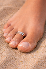 Adjustable  Toe  Ring : Bohemian Sterling Sivler Jewellery