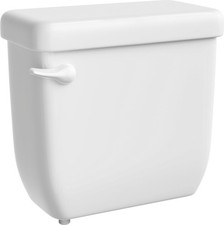 PROFLO PF5112UM Insulated Toilet Tank Only with Left Mounted Trip Lever - White