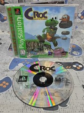 Croc Legend of the Gobbos (PS1 PlayStation 1) CLEANED & TESTED CIB EXCELLENT 