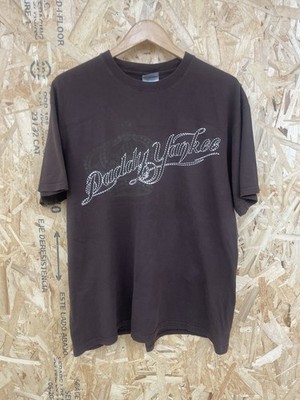 Vintage Reebok Daddy Yankee brown tshirt