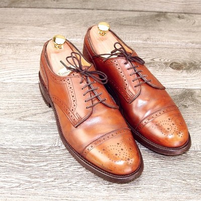 Allen Edmonds LEXINGTON Blucher 7.5 D Chestnut * with new 