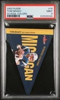 2002 FLEER SCHOOL COLORS #14 TOM BRADY 275/750 PSA 9
