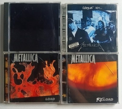Metallica CD Lot 4 Black Album/ Garage Inc/ Load/ Reload | eBay