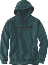 Carhartt Signature Logo Sweatshirt Hoodie Pul...