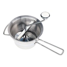 K0966002820 Professional Stainless Steel Food Mill Silver, Large