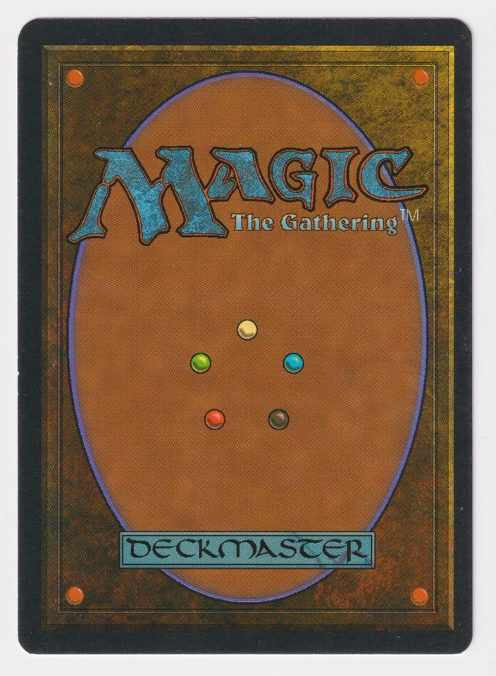 Signed Merchant Scroll LP Homelands Artist Liz Danforth 1995 MTG Magic Vintage! - Image 2 of 2