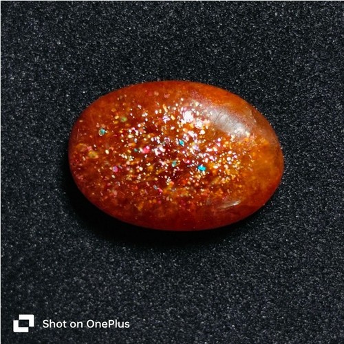 Natural Lattice Sunstone Cabochon Loose Gemstone For Jewelry 26 Cts. ME-10057 - Picture 3 of 4